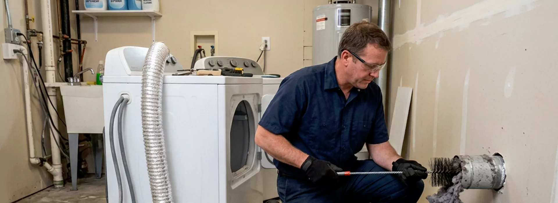 Clogged Dryer Vent Repair in Parsippany-Troy Hills, New Jersey