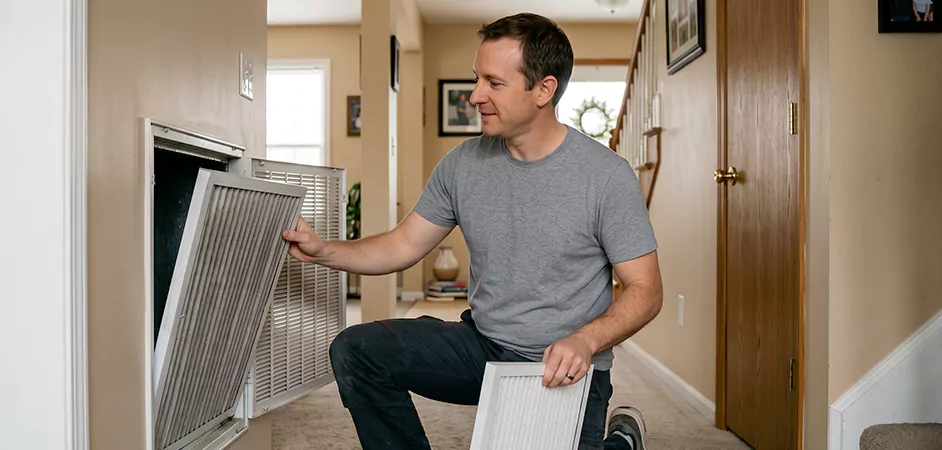 AC Air Filter Replacement in Parsippany-Troy Hills, NJ