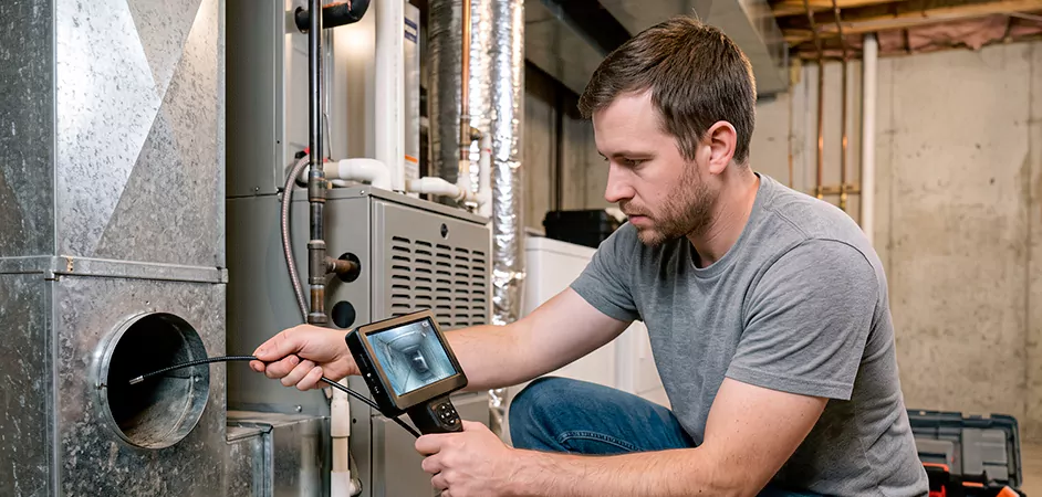 Air Duct Camera Inspection in Parsippany-Troy Hills, NJ