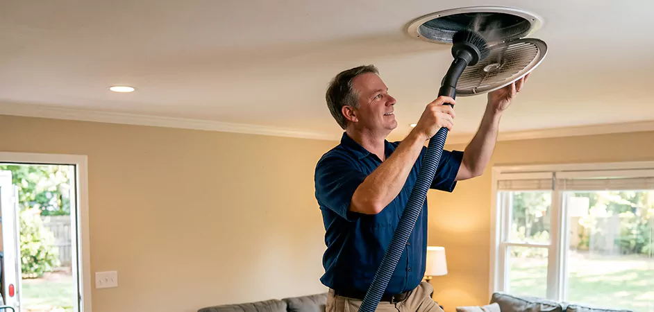 Residential Air Vent Cleaning in Parsippany-Troy Hills, NJ