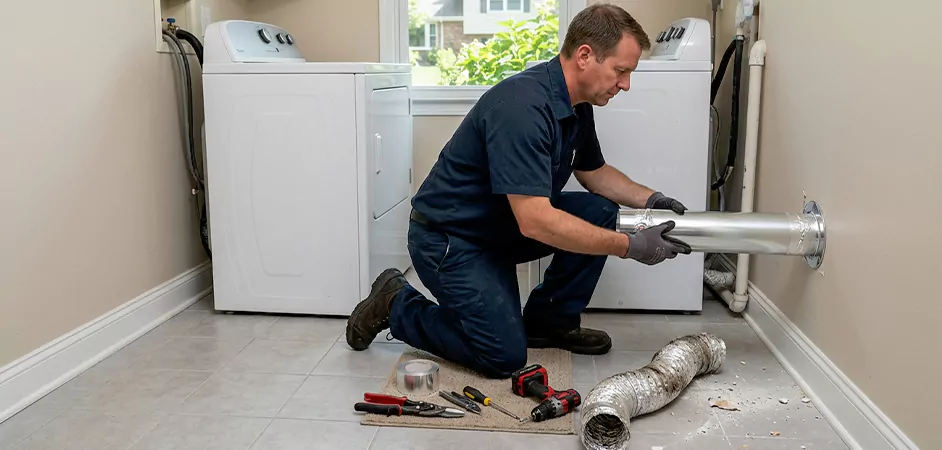 Dryer Vent Replacement in Parsippany-Troy Hills