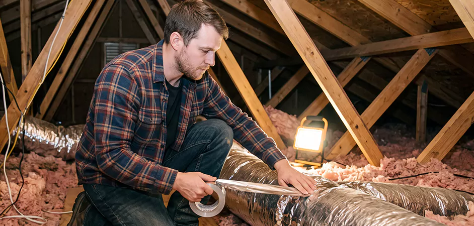 Attic Duct Sealing and Insulation in Parsippany-Troy Hills
