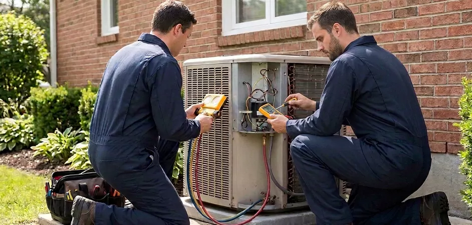 Heat Pump Inspection in Parsippany-Troy Hills