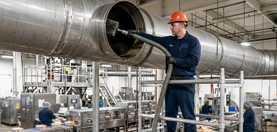 Food Processing Facility Duct Cleaning in Parsippany-Troy Hills