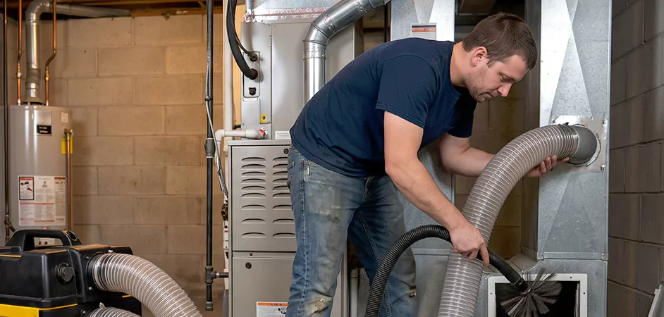 Negative Pressure Duct Cleaning for Large and Long Duct Systems in Parsippany-Troy Hills